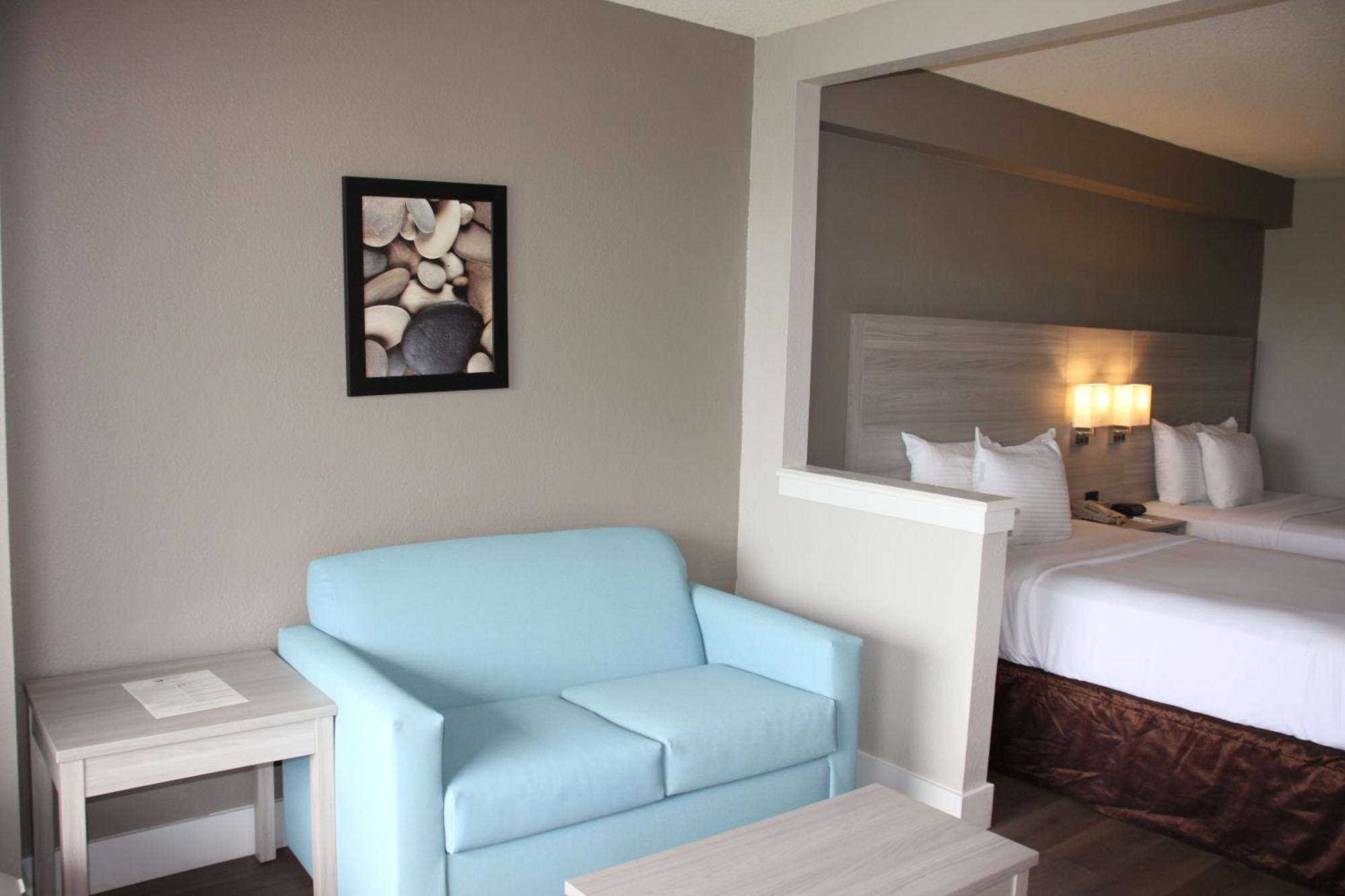 Quarto Duplo com 2 Camas de Casal e Vista da Cidade - Não-fumantes