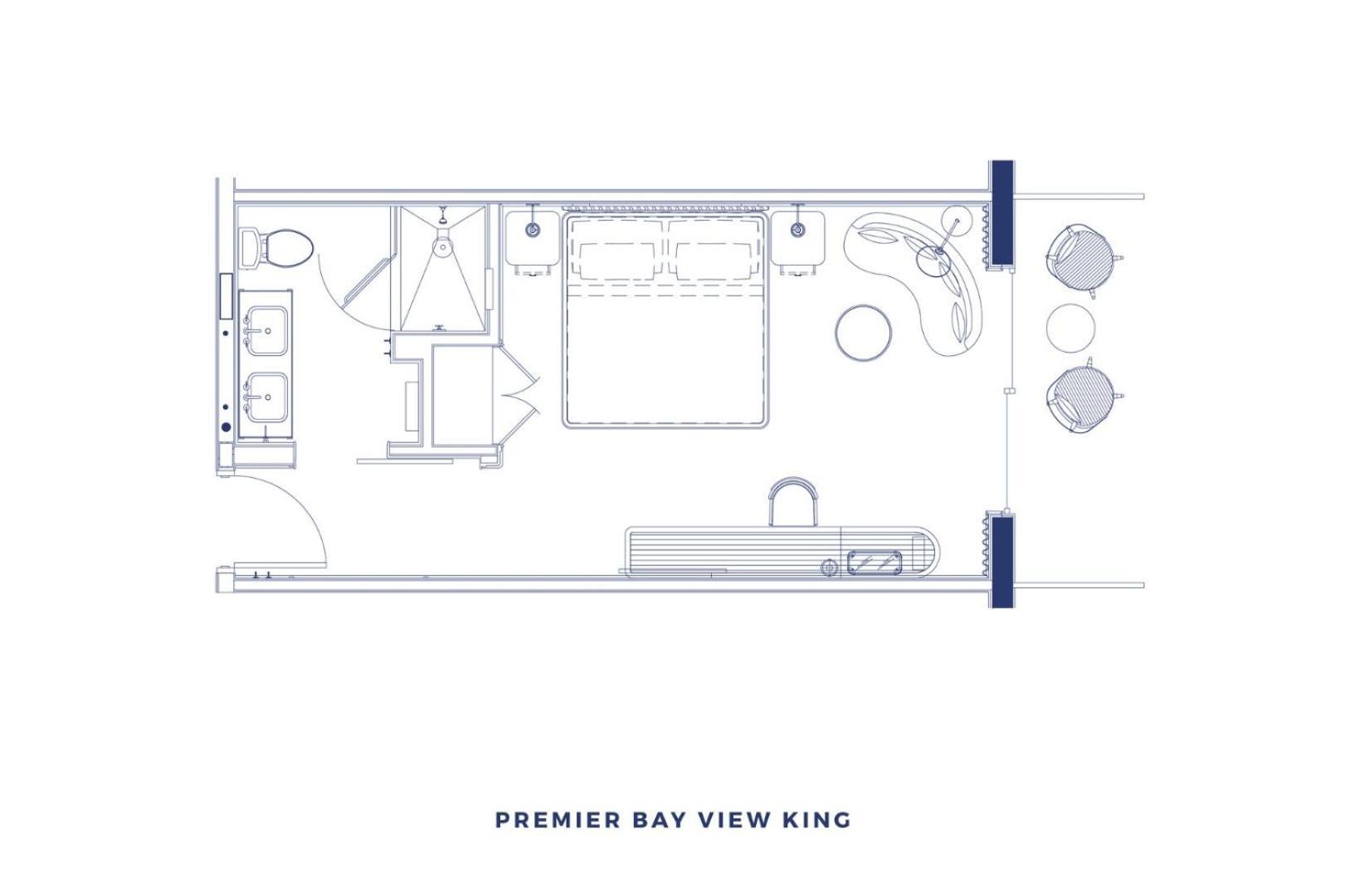 Premier Kamer met Kingsize Bed
