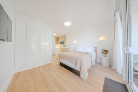 Studio mit Queensize-Bett