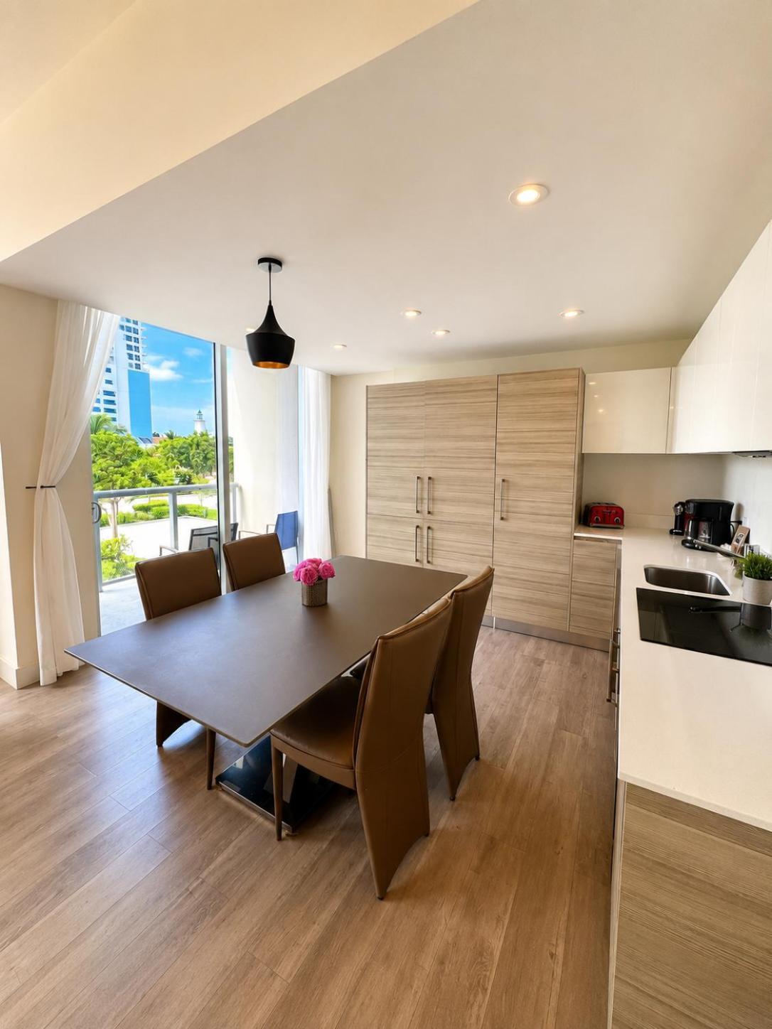 Apartment mit 1 Schlafzimmer und Balkon