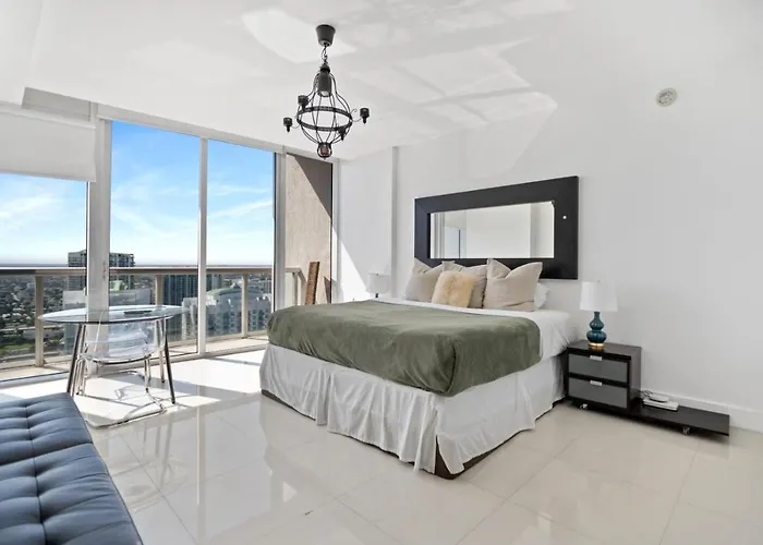 Highest Floor W Icon Brickell Studio-Amazing Views Aparthotel Miami