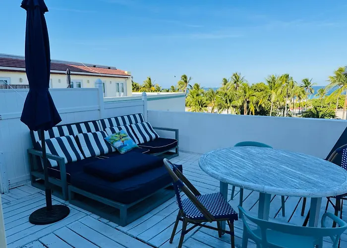 Sunrise Penthouse Ocean View Terrace Beach Few Steps Away Sobe Miami Beach